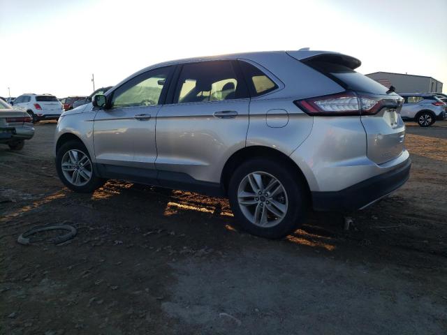 2FMPK4J98HBC63517 - 2017 FORD EDGE SEL SILVER photo 2