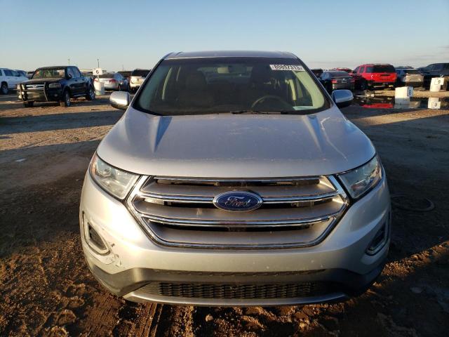 2FMPK4J98HBC63517 - 2017 FORD EDGE SEL SILVER photo 5