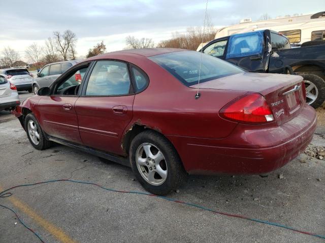 1FAHP53U03G199515 - 2003 FORD TAURUS SE BURGUNDY photo 2