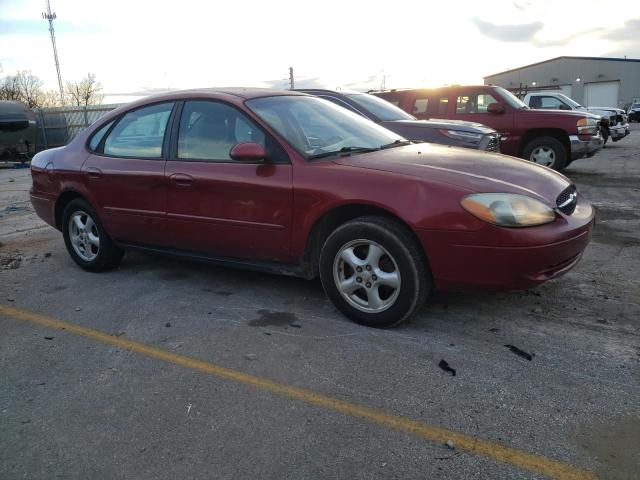 1FAHP53U03G199515 - 2003 FORD TAURUS SE BURGUNDY photo 4