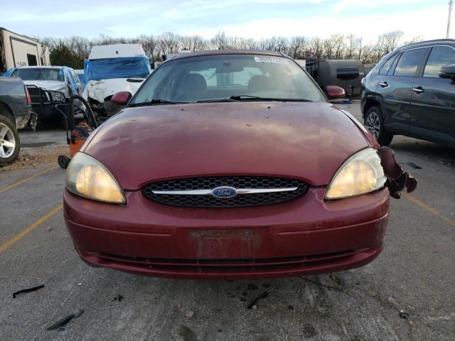 1FAHP53U03G199515 - 2003 FORD TAURUS SE BURGUNDY photo 5