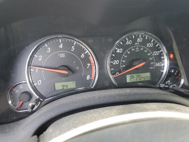 5YFBU4EE4DP221332 - 2013 TOYOTA COROLLA BASE رمادي صورة 9