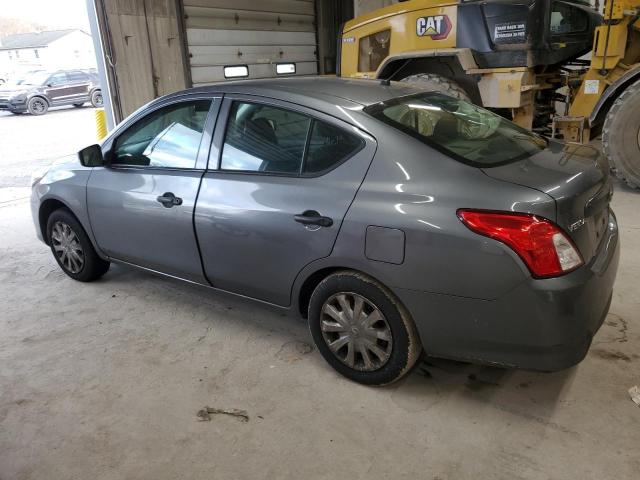 3N1CN7AP6KL823222 - 2019 NISSAN VERSA S GRAY photo 2