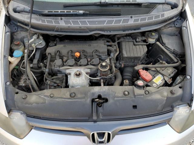 2HGFG12818H576414 - 2008 HONDA CIVIC EX SILVER photo 11