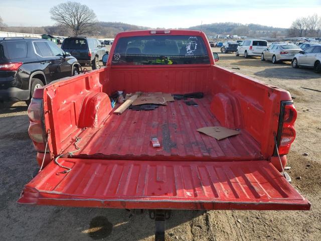 1GCEK14ZX6Z259162 - 2006 CHEVROLET SILVERADO K1500 RED photo 10