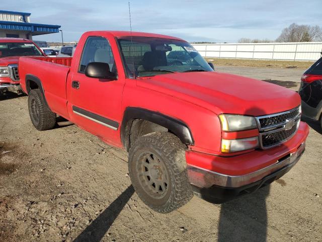 1GCEK14ZX6Z259162 - 2006 CHEVROLET SILVERADO K1500 RED photo 4