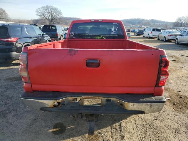 1GCEK14ZX6Z259162 - 2006 CHEVROLET SILVERADO K1500 RED photo 6