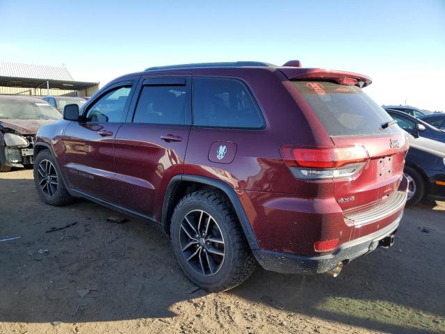 1C4RJFLGXHC670147 - 2017 JEEP GRAND CHER TRAILHAWK MAROON photo 2