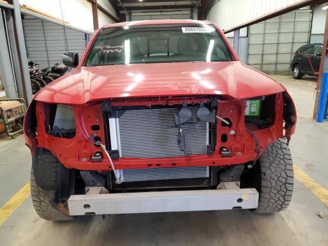 5TEUU42N57Z383238 - 2007 TOYOTA TACOMA ACCESS CAB RED photo 5