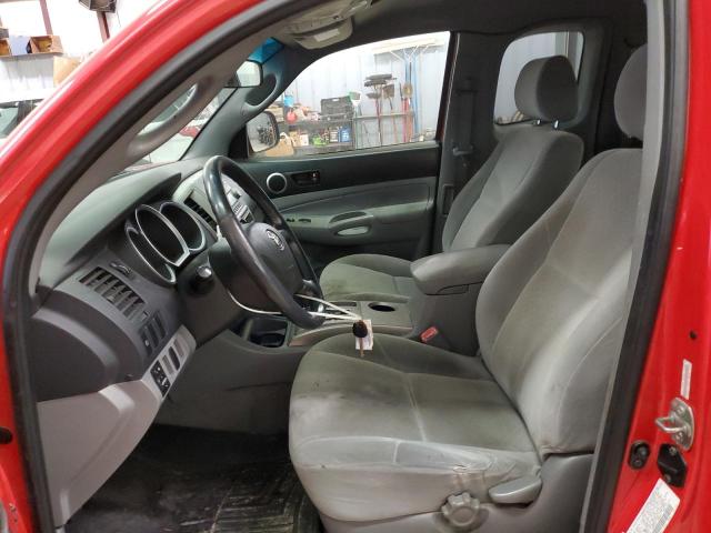 5TEUU42N57Z383238 - 2007 TOYOTA TACOMA ACCESS CAB წითელი ფოტო 7