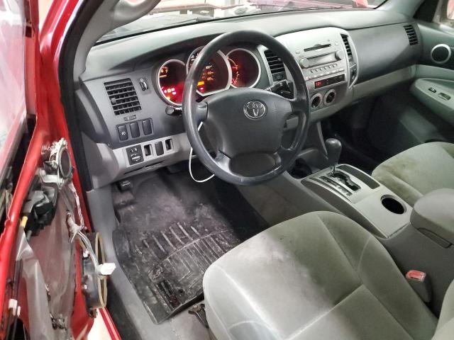 5TEUU42N57Z383238 - 2007 TOYOTA TACOMA ACCESS CAB წითელი ფოტო 8