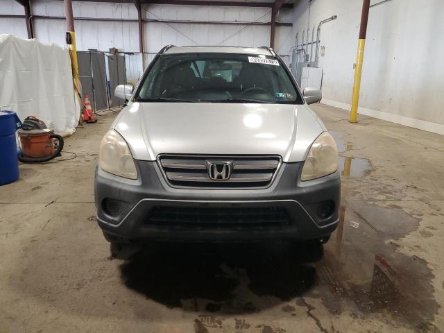 JHLRD78835C000310 - 2005 HONDA CR-V EX Gümüş fotoğraf 5