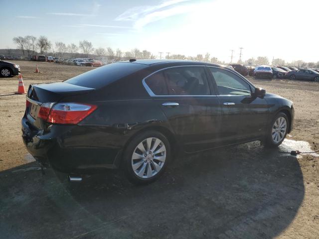 1HGCR2F87DA163600 - 2013 HONDA ACCORD EXL BLACK photo 3