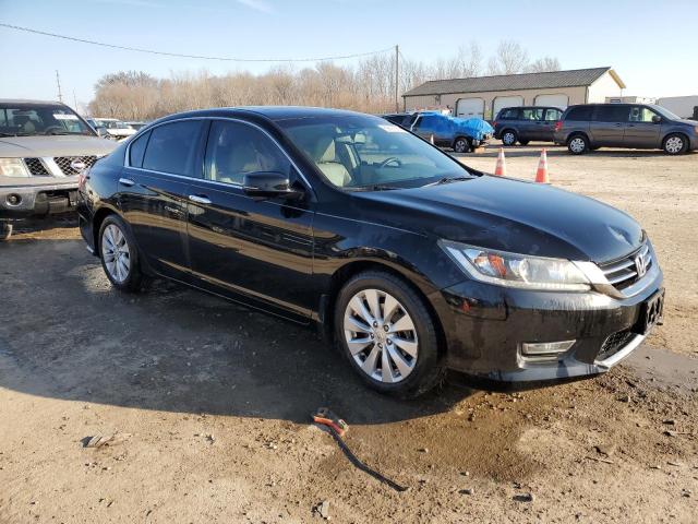 1HGCR2F87DA163600 - 2013 HONDA ACCORD EXL BLACK photo 4