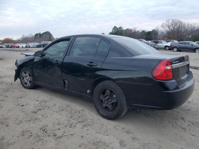 1G1ZT58NX7F295930 - 2007 CHEVROLET MALIBU LT BLACK photo 2