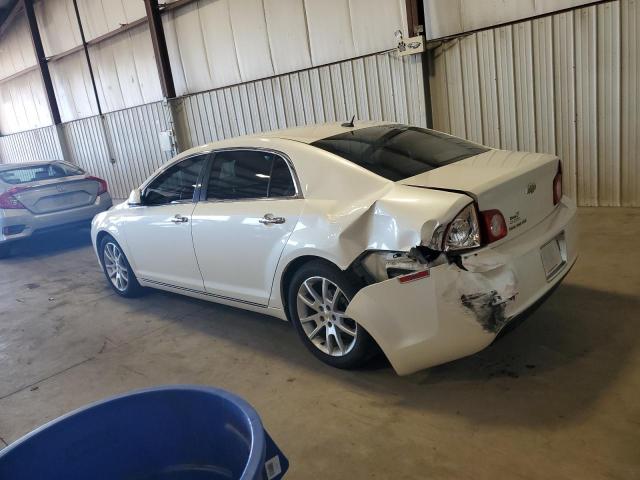 1G1ZE5E10BF185442 - 2011 CHEVROLET MALIBU LTZ WHITE photo 2
