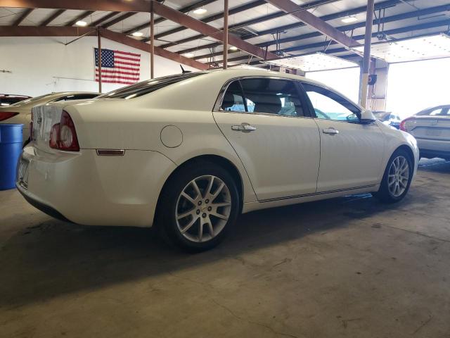 1G1ZE5E10BF185442 - 2011 CHEVROLET MALIBU LTZ WHITE photo 3