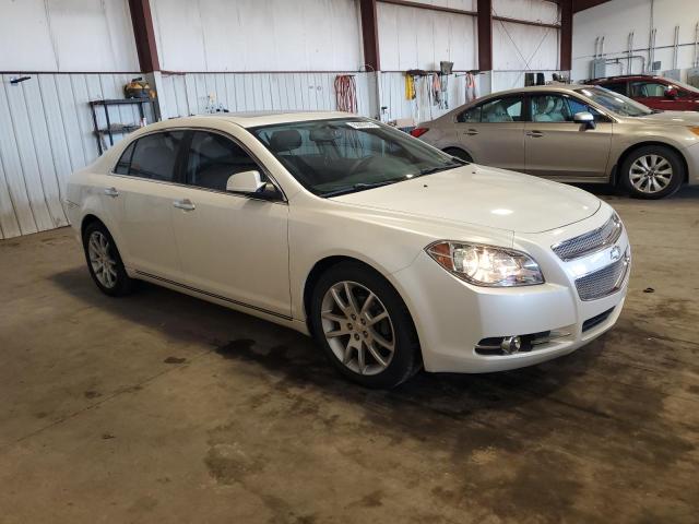 1G1ZE5E10BF185442 - 2011 CHEVROLET MALIBU LTZ WHITE photo 4