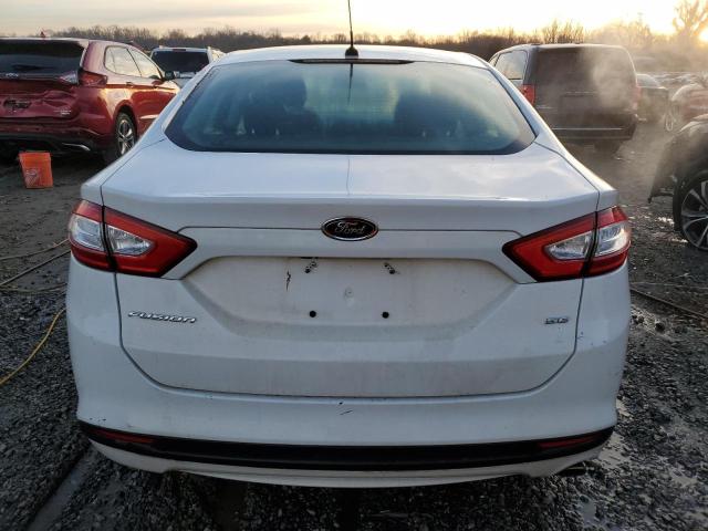 3FA6P0H70ER261827 - 2014 FORD FUSION SE WHITE photo 6