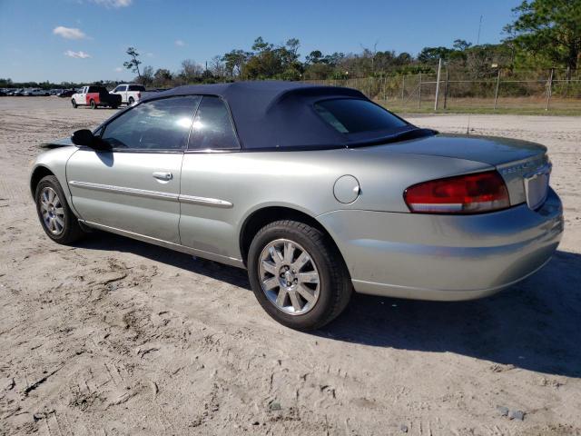 1C3EL65R85N705229 - 2005 CHRYSLER SEBRING LIMITED SILVER photo 2