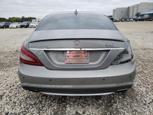 WDDLJ7DB2EA093576 - 2014 MERCEDES-BENZ CLS 550 SILVER photo 6