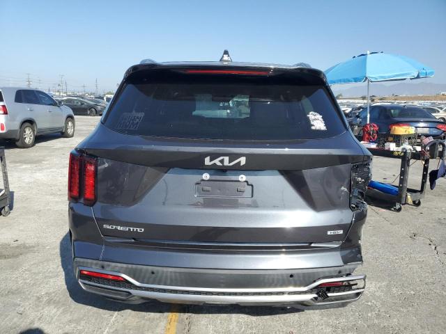 KNDRH4LG4P5175722 - 2023 KIA SORENTO EX ნაცრისფერი ფოტო 6