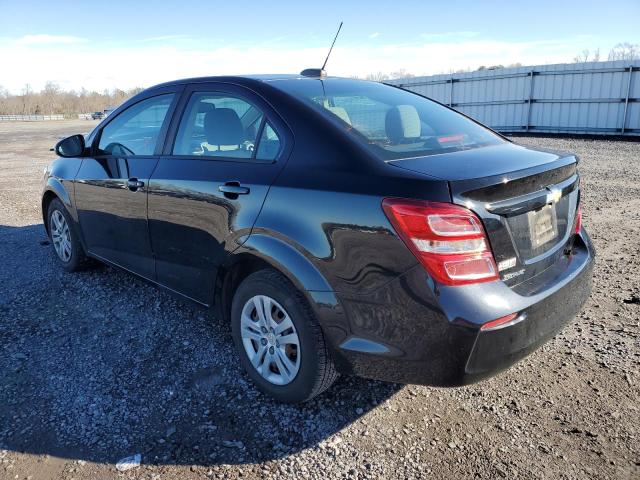 1G1JB5SH3H4160840 - 2017 CHEVROLET SONIC LS 黑色 照片 2