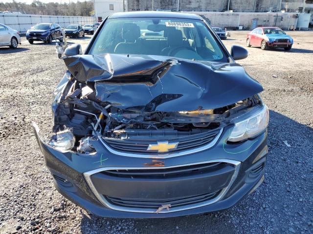 1G1JB5SH3H4160840 - 2017 CHEVROLET SONIC LS 黑色 照片 5