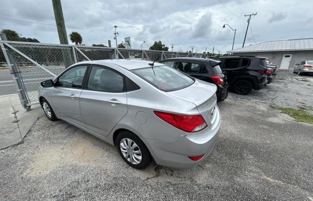 KMHCT4AE5HU333302 - 2017 HYUNDAI ACCENT SE SILVER photo 3
