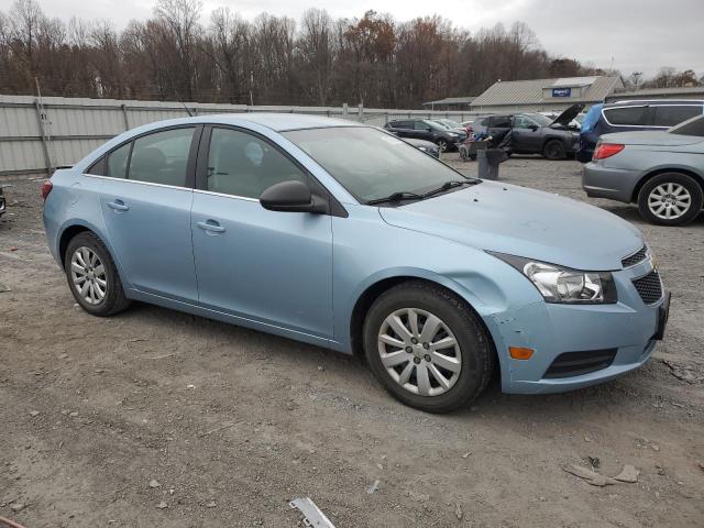 1G1PC5SH5B7148010 - 2011 CHEVROLET CRUZE LS BLUE photo 4