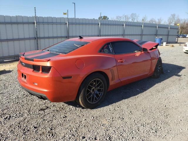 2G1FA1E39C9147629 - 2012 CHEVROLET CAMARO LS ORANGE photo 3