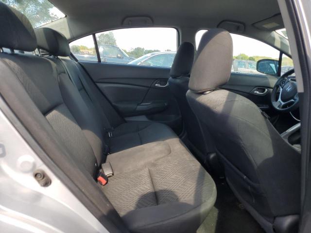 19XFB2F54EE253551 - 2014 HONDA CIVIC LX SILVER photo 10