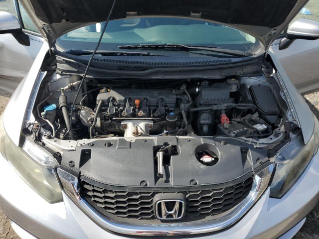 19XFB2F54EE253551 - 2014 HONDA CIVIC LX SILVER photo 11