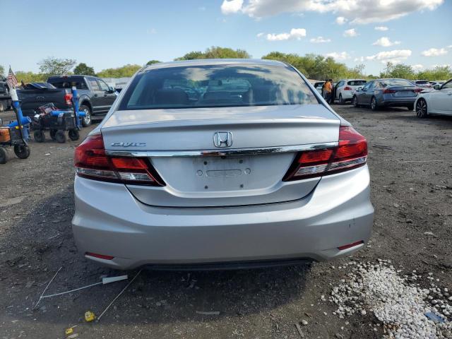 19XFB2F54EE253551 - 2014 HONDA CIVIC LX SILVER photo 6