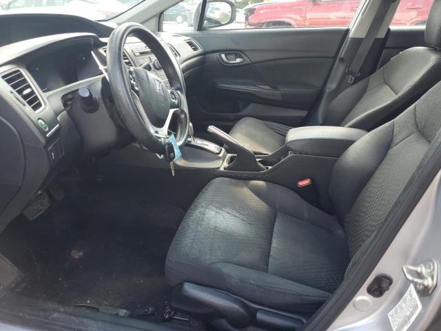19XFB2F54EE253551 - 2014 HONDA CIVIC LX SILVER photo 7