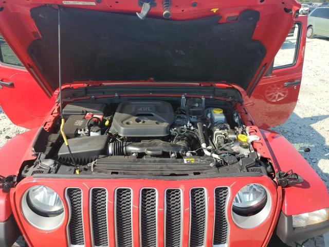 1C4HJXEN3KW595911 - 2019 JEEP WRANGLER U SAHARA RED photo 12