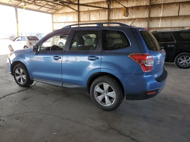 JF2SJADC0FH575534 - 2015 SUBARU FORESTER 2.5I PREMIUM BLUE photo 2