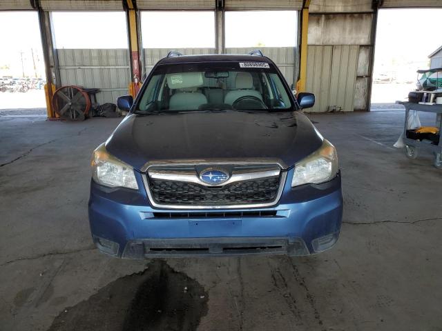 JF2SJADC0FH575534 - 2015 SUBARU FORESTER 2.5I PREMIUM BLUE photo 5
