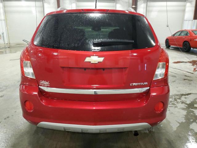 3GNAL4EK6ES660564 - 2014 CHEVROLET CAPTIVA LTZ RED photo 6