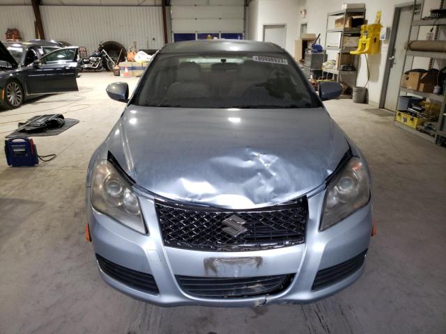 JS2RF9A37B6110200 - 2011 SUZUKI KIZASHI SE BLUE photo 5