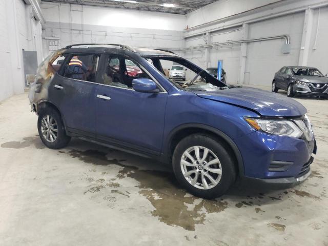 KNMAT2MV0KP512588 - 2019 NISSAN ROGUE S BLUE photo 4