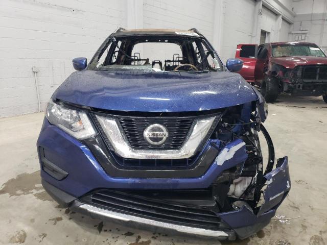 KNMAT2MV0KP512588 - 2019 NISSAN ROGUE S BLUE photo 5