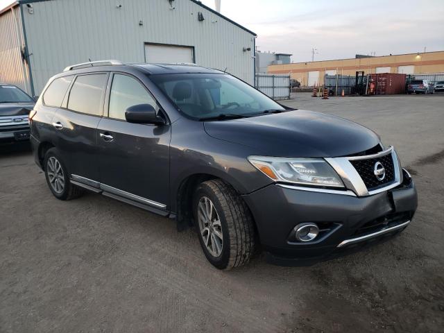 5N1AR2MM2EC642322 - 2014 NISSAN PATHFINDER S GRAY photo 4