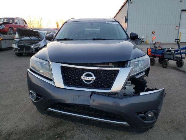 5N1AR2MM2EC642322 - 2014 NISSAN PATHFINDER S GRAY photo 5