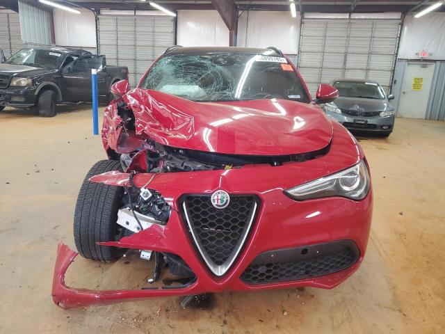 ZASFAKNN4J7B89937 - 2018 ALFA ROMEO STELVIO TI SPORT RED photo 5