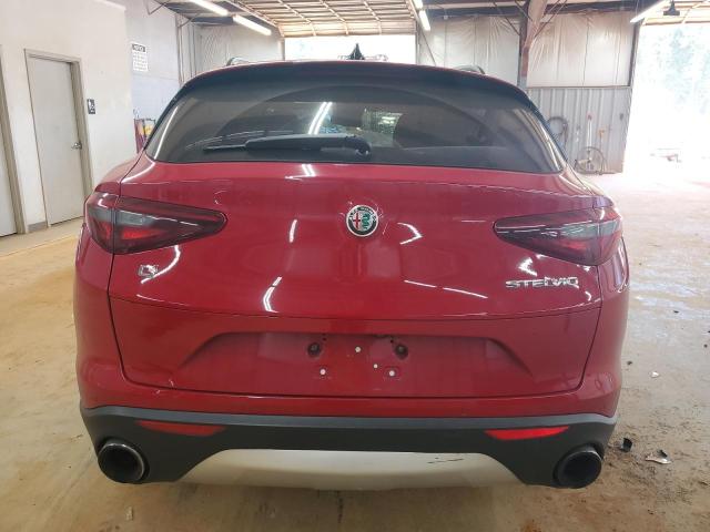 ZASFAKNN4J7B89937 - 2018 ALFA ROMEO STELVIO TI SPORT RED photo 6