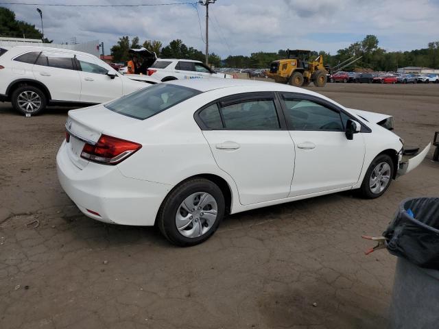 19XFB2F54EE221831 - 2014 HONDA CIVIC LX WHITE photo 3