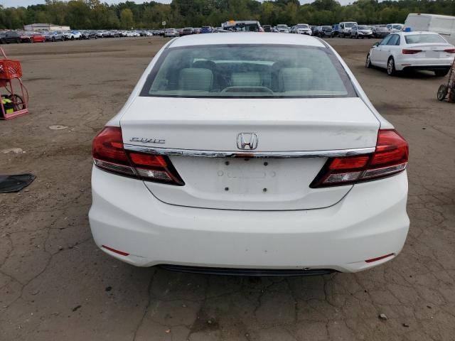 19XFB2F54EE221831 - 2014 HONDA CIVIC LX WHITE photo 6