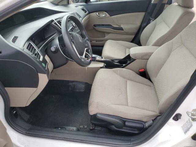 19XFB2F54EE221831 - 2014 HONDA CIVIC LX WHITE photo 7