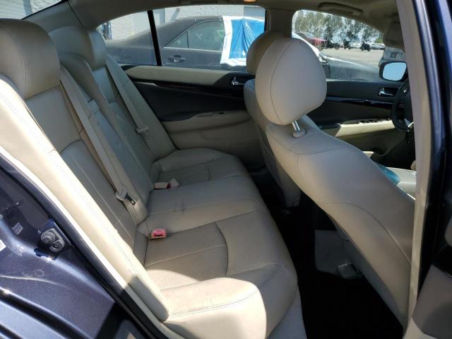 JN1CV6AP6BM304896 - 2011 INFINITI G37 BASE ლურჯი ფოტო 10
